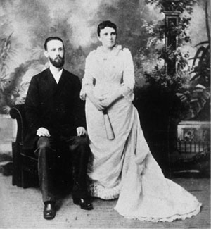 Foto do casamento de Adolpho Lutz